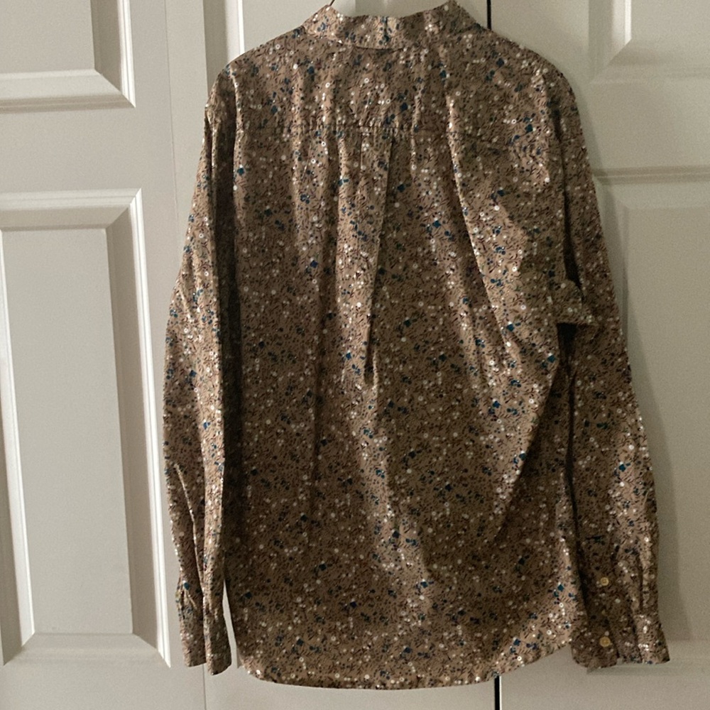 Descendant of Thieves by Bres Ladre men’s large brown w/floral limited edition - Picture 2 of 15